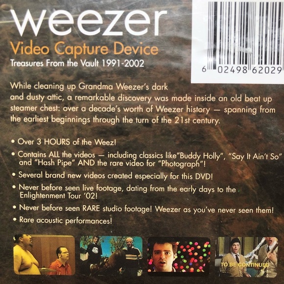 WEEZER MUSIC VIDEO DVD - Picture 3 of 13